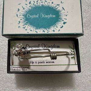 Crystal Kingdom Charms Bracelet NWT in original box